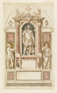 Progetto per un Monumento Sepolcrale da Unbekannt Unbekannt